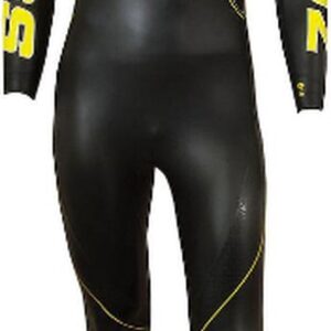 Zoggs FX1 - Wetsuit - Zwemmen - Triathlon - Heren - Zwart Geel - Maat XL