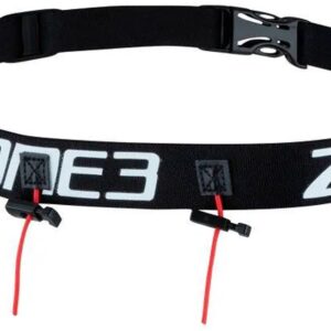 Zone3 Gel Loops Startnummerband Zwart