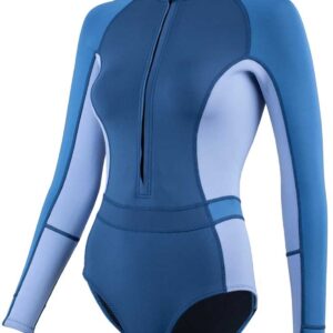 Zone3 Yulex® Neopreen Wetsuit Met Lange Mouwen Voor Dames Blauw 14 Vrouw