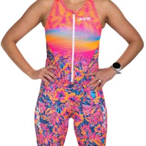 Zoot Ltd Tri Racesuit Mouwloos Triatlonpak Veelkleurig XL Vrouw