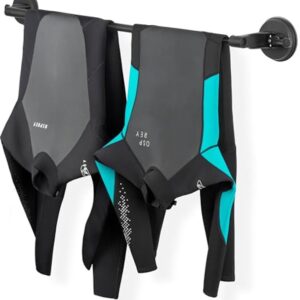 Zware Uitschuifbare Wetsuit Hanger met Zuignappen - Perfect voor Twee Wetsuits