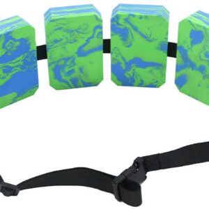 Zwemkurk-swimtrainer-zwemgordel-Drijvende zwemband - Drijvende watersporten - Zwemtrainingsmateriaal - Watersportaccessoires - Groen - 18x12cm
