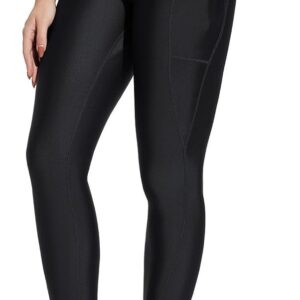 Zwemlegging voor dames, met ritszakken, zwembroek, zwembroek, Rash Guard, broek met voering, bescheiden badmode, UPF 50+