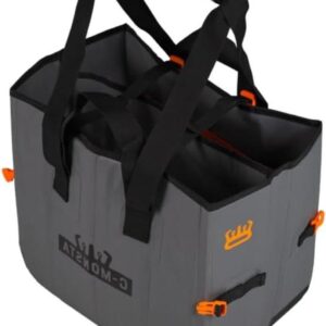 c-monsta Natte en droge tas | Ideaal om te surfen |Duiken | Koud watersporten | Paddle Boarding | Open Water Zwemmen Wetsuit Care Solution | Wetsuit Drogen (Mini Size Split Bag)