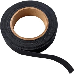 lijmtape 20 mm x 5 m voor het repareren van neopreen wetsuits, duik- en viskleding - waterdichte industriële kleefstof voor technische stoffen (zwart)
