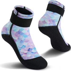 sokken, 3 mm zwemsokken voor kinderen en peuters, antislip thermische